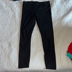 Womens black fabletics leggings